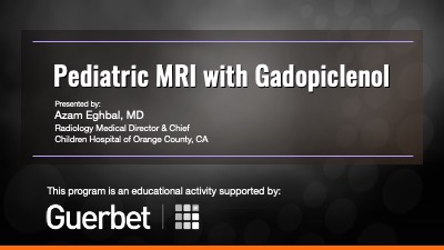 Pediatric MRI with Gadopiclenol