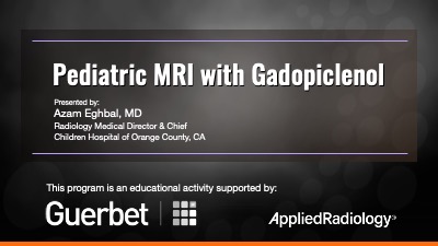 Pediatric MRI with Gadopiclenol